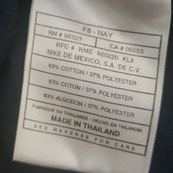 VINTAGE Chicago Bears Shirt Men's XL Blue Nike PRO LINE 1990s Polo NFL Football - Picture 8 of 15